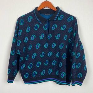 Vintage Paisley Pattern Sweatshirt